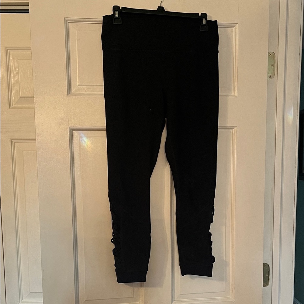 Fabletics Powerhold Black Leggings